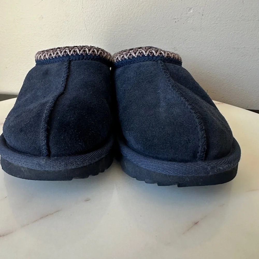 UGG TASMAN II Slipper Navy blue  Slip on Shoes Toddler Size 10